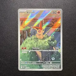 Pokemon TCG Victini Black Star Promo SVP 208 Holo Full Art Illustration English - Image 1