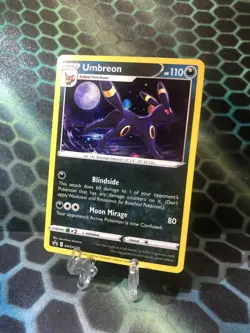 2019 POKEMON SWORD & SHIELD BLACK STAR PROMOS #SWSH129 UMBREON - Image 1