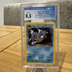Dark Gyarados [Prerelease Holo] #8 Pokemon Team Rocket CGC Grade 8.5 - Image 1