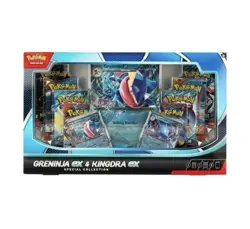 Pokemon TCG Greninja ex & Kingdra ex Special Collection (Ready To Ship) - Image 1