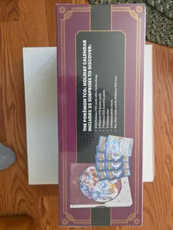 NEW Pokemon 2025 Holiday Calendar New Sealed IN HAND - Image 3