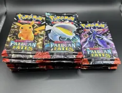 Pokemon Paldean Fates Booster Pack LOT 25 Packs! Sealed🔥 - Image 3