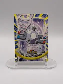 Magnemite #81 2000 Topps Pokemon TV Animation Blue Logo - Image 1