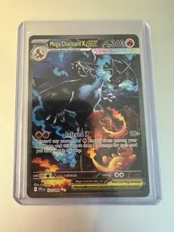 Mega Charizard X ex SIR 125/094 - Phantasmal Flames - Pokemon TCG - Perfect Mint - Image 3