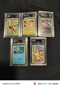 Pokemon Tcg GMA Graded Lot Of 5 - Image 1