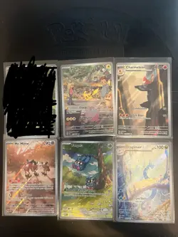 Pokemon TCG 151 Illustration Rare Lot Of 5 Charmeleon/Dragonair/etc NEAR MINT NM - Image 1