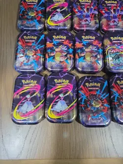 Pokemon Lot of 30 Mega Evolution Mini Tins, Booster Packs Are Not Included. - Image 2