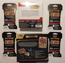 POKEMON MEGA EVOLUTION ETB/SURGING SPARKS BOOSTER BUNDLE/MEGA EVO SLEEVED PACKS - Image 2