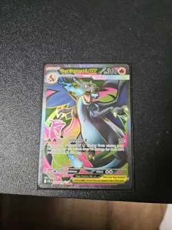 Pokemon TCG Mega Charizard X EX 109/094 Full Art Ultra Rare Phantasmal Flames - Image 1