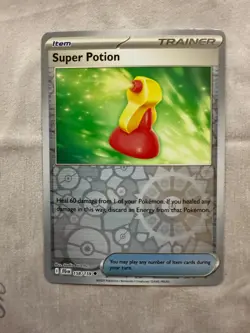 Super Potion 158/159 Pokemon Journey Together SV09 Reverse Holo Uncommon NM - Image 1