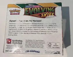 Pokemon Sword & Shield Evolving Skies Booster Box Factory Sealed - Image 4