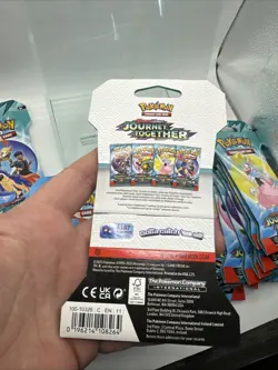 3x Pokemon Scarlet & Violet Journey Together Sleeved Booster Packs - Image 3