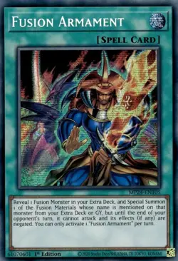 Yugioh! Fusion Armament - MP24-EN105 - Prismatic Secret Rare - 1st Edition Near - Image 1