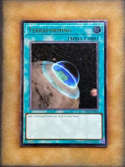 Yugioh Terraforming OP05-EN003 Ultimate Rare LP - Image 1