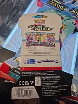✨(15) NEW Pokemon TCG Journey Together Sleeved Booster Pks 🔥150 Cards‼✨ - Image 4