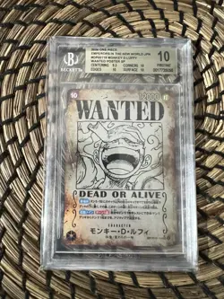 One Piece Cards Four New Emperors OP-09 ALL PARALLEL Card List OP09 Bgs 10 - Image 1