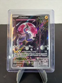 Miraidon 013 Pokemon Center Exclusive Sv: Scarlet & Violet Promo Card Holo NM - Image 3