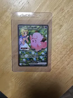 Lillie's Clefairy ex SIR 184/159 Single Raw Card Journey Together Pokemon - Image 1