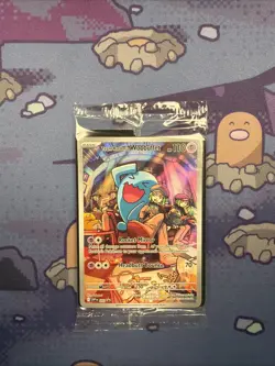 Pokemon TCG Rocket's Wobbuffet Promo Card Sealed - Image 1