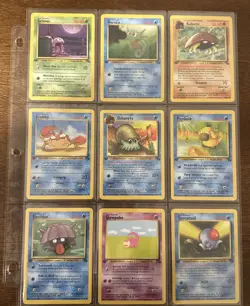 🔥Complete 1st Edition Fossil Uncommon and Common Set - Pokemon Cards WOTC 1999 - Image 5