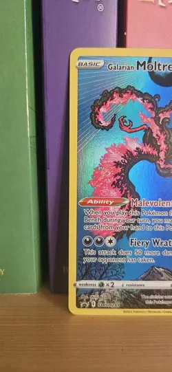 Galarian Moltres SWSH284 SWSH Sword & Shield Promo Cards Holo Pokemon TCG NM - Image 2