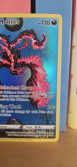 Galarian Moltres SWSH284 SWSH Sword & Shield Promo Cards Holo Pokemon TCG NM - Image 3