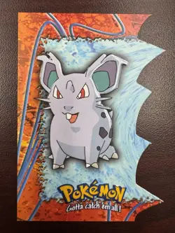 Nidoran F - Die Cut - Pokemon TOPPS EV07 of 12 Trading Card LP+ - Image 1