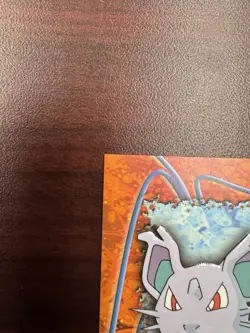 Nidoran F - Die Cut - Pokemon TOPPS EV07 of 12 Trading Card LP+ - Image 3