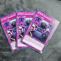x3 BACH-EN075 D/D/D Headhunt Common 1st Edition Mint YuGiOh Card - Image 1