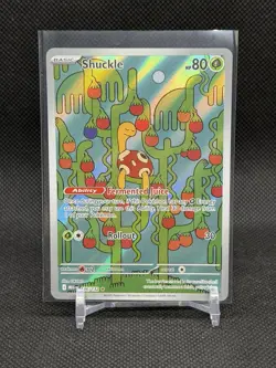 Shuckle - 136/132 Pokemon TCG Mega Evolution Illustration Rare Pokemon Card - Image 1
