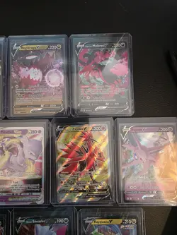 Pokemon TCG 25 Card Holo Rare Full Arts V Lot NM Mew Espeon Tyranitar Rayquaza - Image 4