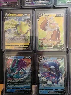 Pokemon TCG 25 Card Holo Rare Full Arts V Lot NM Mew Espeon Tyranitar Rayquaza - Image 5