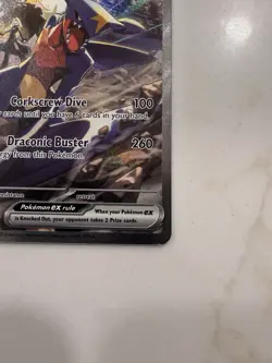 Pokemon TCG Cynthia's Garchomp EX Holo Card 232/182 Sv10: Destined Rivals - Image 5