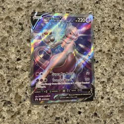 Mewtwo V SWSH229 Sword & Shield Promo Card Holo Rare Pokemon TCG Near Mint - Image 1