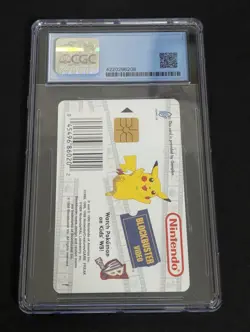 cgc 10 Pristine Blockbuster Bulbasaur Pokemon Snap Smart Chip Card Video 1999 - Image 2