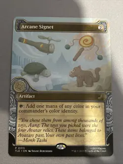 MTG Arcane Signet Showcase English TLE - Image 1