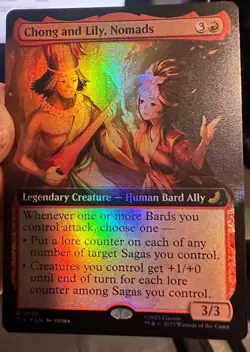 FOIL MTG Chong and Lily, Nomads TLE 0192 Avatar: The Last Airbender Extended ENG - Image 1