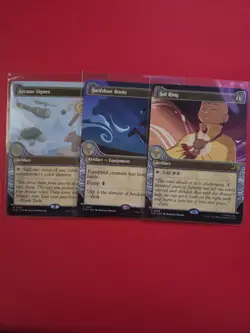 Arcane Signet, Swiftfoot Boots, Sol Ring (Avatar - Magic The Gathering - ATLA - Image 1