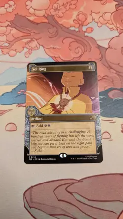 MTG Sol Ring (TLE 0316) Non-foil Showcase NM Avatar Commander In Hand - Image 1