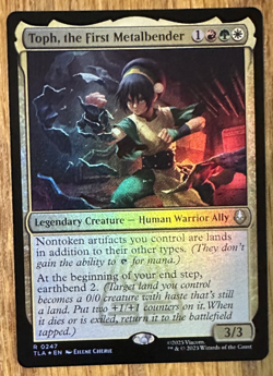 MTG Avatar: The Last Airbender, Toph, the First Metalbender - Foil - Image 1