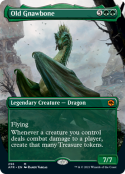 Old Gnawbone - Borderless NM, English MTG Adventures in the Forgotten Realms - Image 1