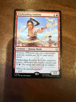 1x Firebending Student 139 NM MTG Avatar: The Last Airbender Magic the Gathering - Image 1