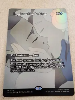 Imprisoned in the Moon - #14 Foil (Borderless) Avatar: The Last Airbender - Mtg - Image 1
