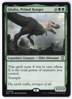 Ghalta, Primal Hunger R Commander: Bloomburrow 220 NM - Image 1