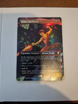 1x Zuko, Conflicted - Foil - Borderless R MTG Avatar: The Last Airbender 302 NM - Image 1