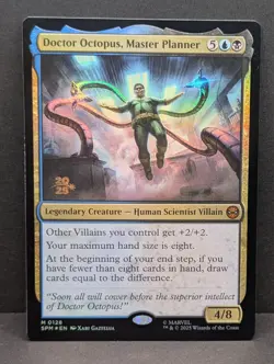 Doctor Octopus, Master Planner Prerelease FOIL Marvel's Spider-Man MTG Magic NM - Image 1