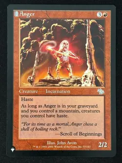 1x MTG Anger (JUD) - The List Reprints (LIST) #77 - Magic the Gathering - Image 1