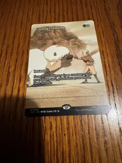 Lifelong Friendship - Eladamri's Call - Borderless - MTG Avatar (TLE) - in hand - Image 1