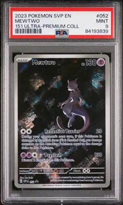PSA 9 - Pokemon TCG - 151 - Mewtwo SVP052 - UPC Promo - Image 2