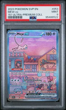 PSA 9 - Pokemon TCG - 151 - Mew EX SVP 053 - UPC Promo - Image 2